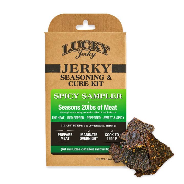 Spicy Sampler DIY Seasoning Kit for wholesale by Nebraska Star Beef/Lucky Beef Jerky