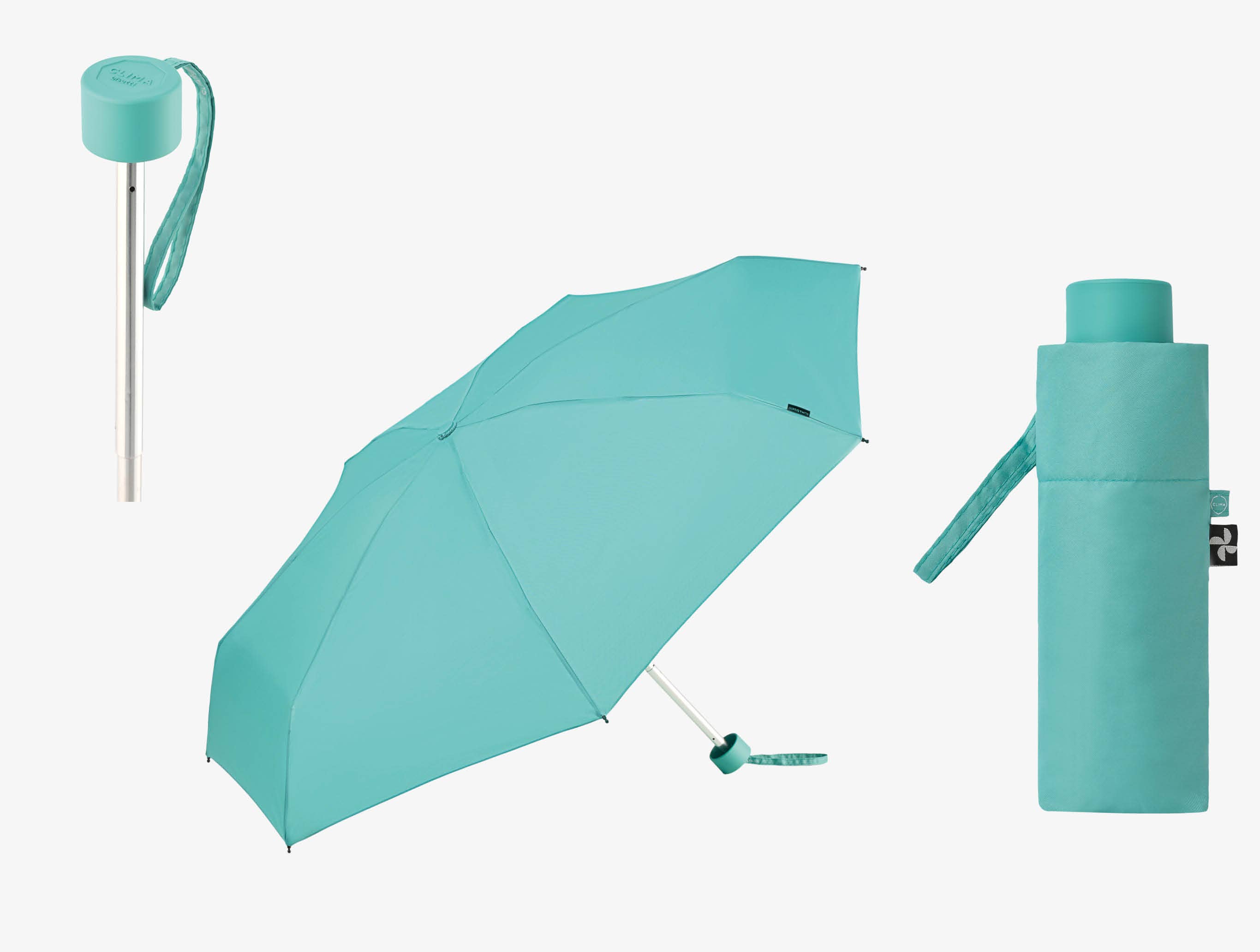 Clima Umbrellas - Vendita all'ingrosso Ombrello - Donna - Ombrello Pieghevole Mini Bisetti Clima | Manuale | Tessuto Riciclato4