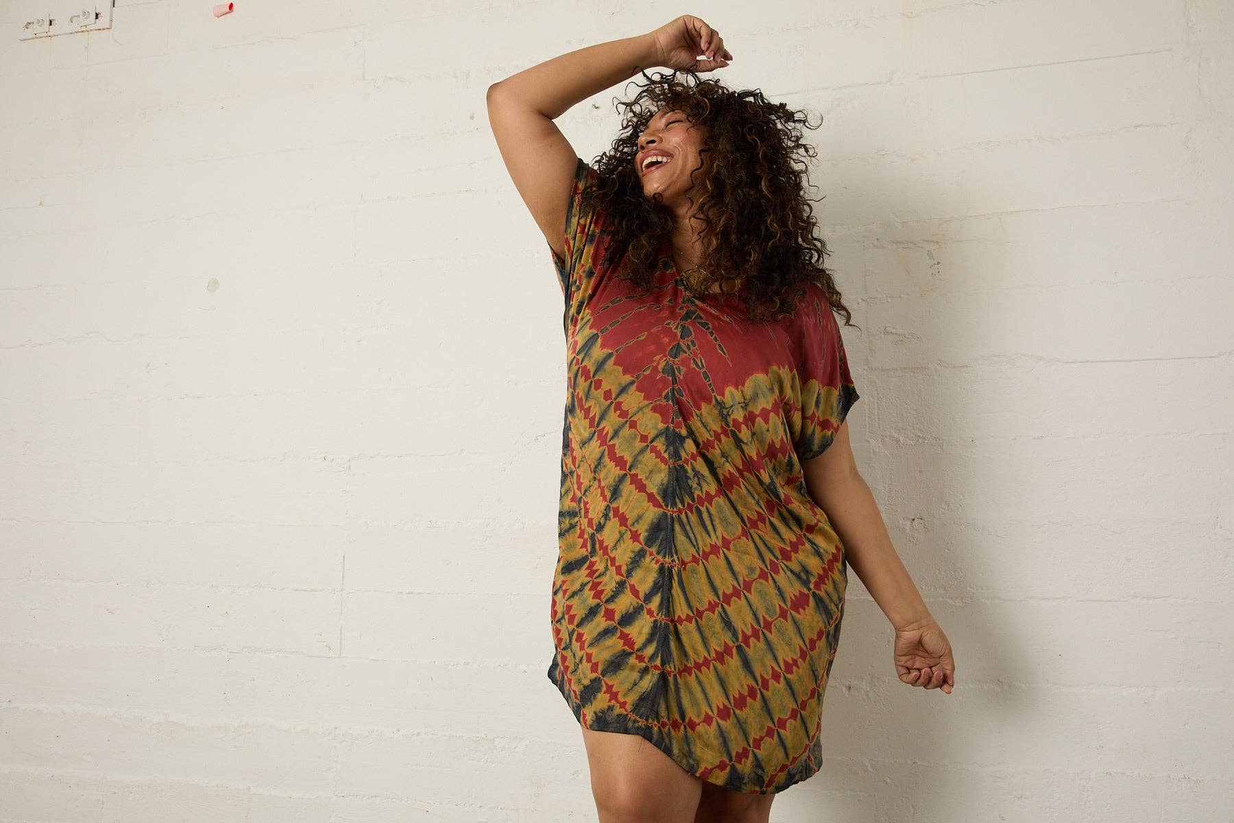 OJO DE TIGRE Vestido Brooklyn de venta al por mayor en Faire3