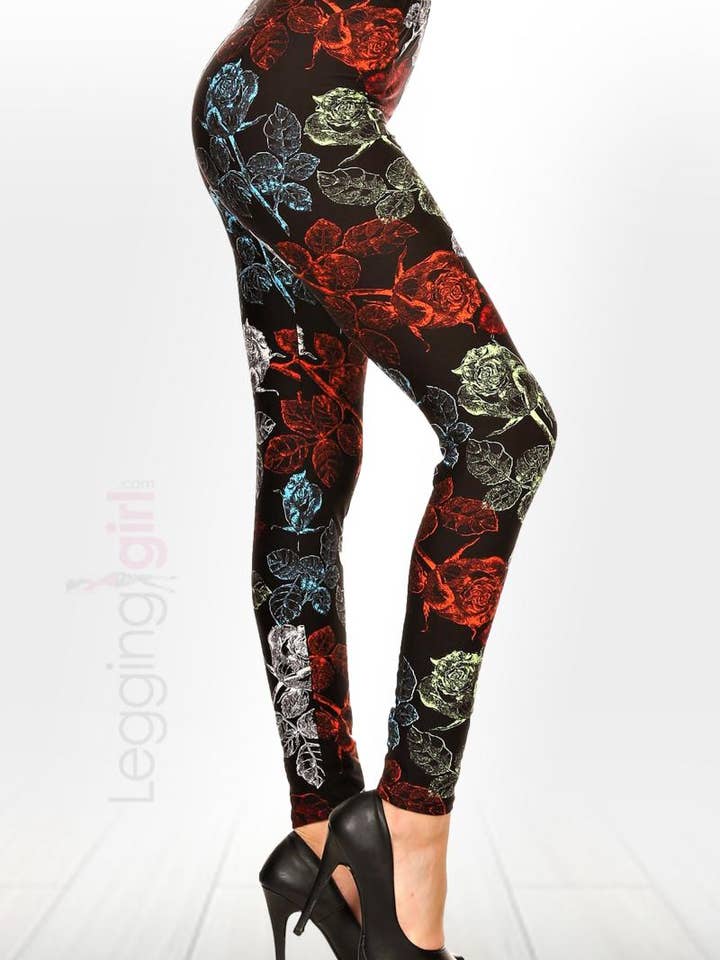 Lumières florales pour la vente par LeggingGirl.com