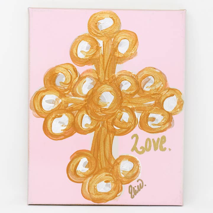 Love Cross Canvas voor wholesale door HAVE MERCY LLC