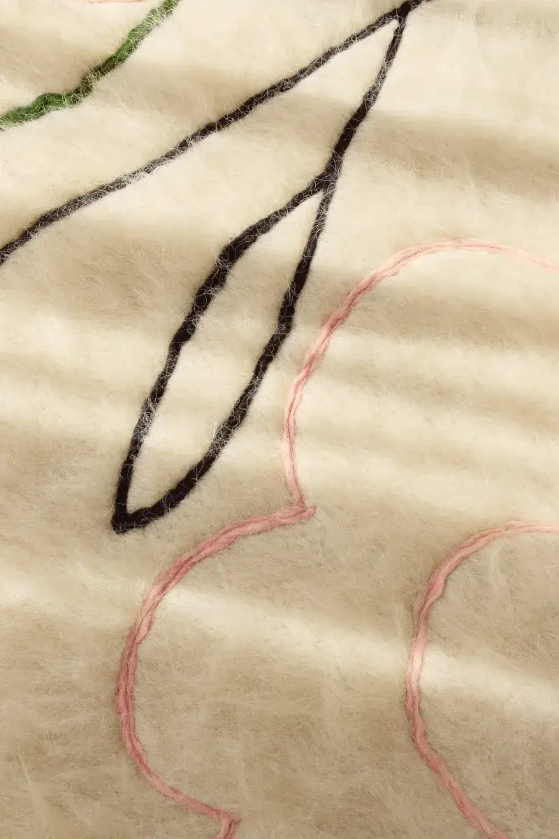 Creating Comfort Lab - Wholesale Runner Rug - Handwoven Wool Runner Rug Bloom2