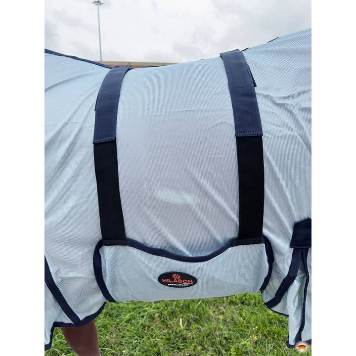 HILASON - Wholesale Horseback Riding Gear - HILASON Horse Fly Sheet - Summer Spring UV Protection Mesh Bug Mosquito FlySheet for Horses | Fly-Sheet4