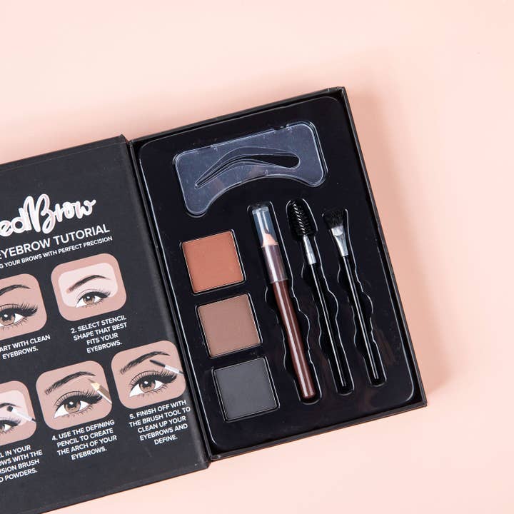 Izzy & Liv - Wholesale Eyebrow Pencil/Filler - Eyes Have It 9-Piece Brown Kit