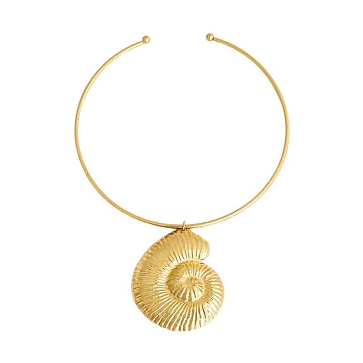 Coco Luna Collection - Wholesale Pendant/charm necklace - Conch Shell | Necklace0