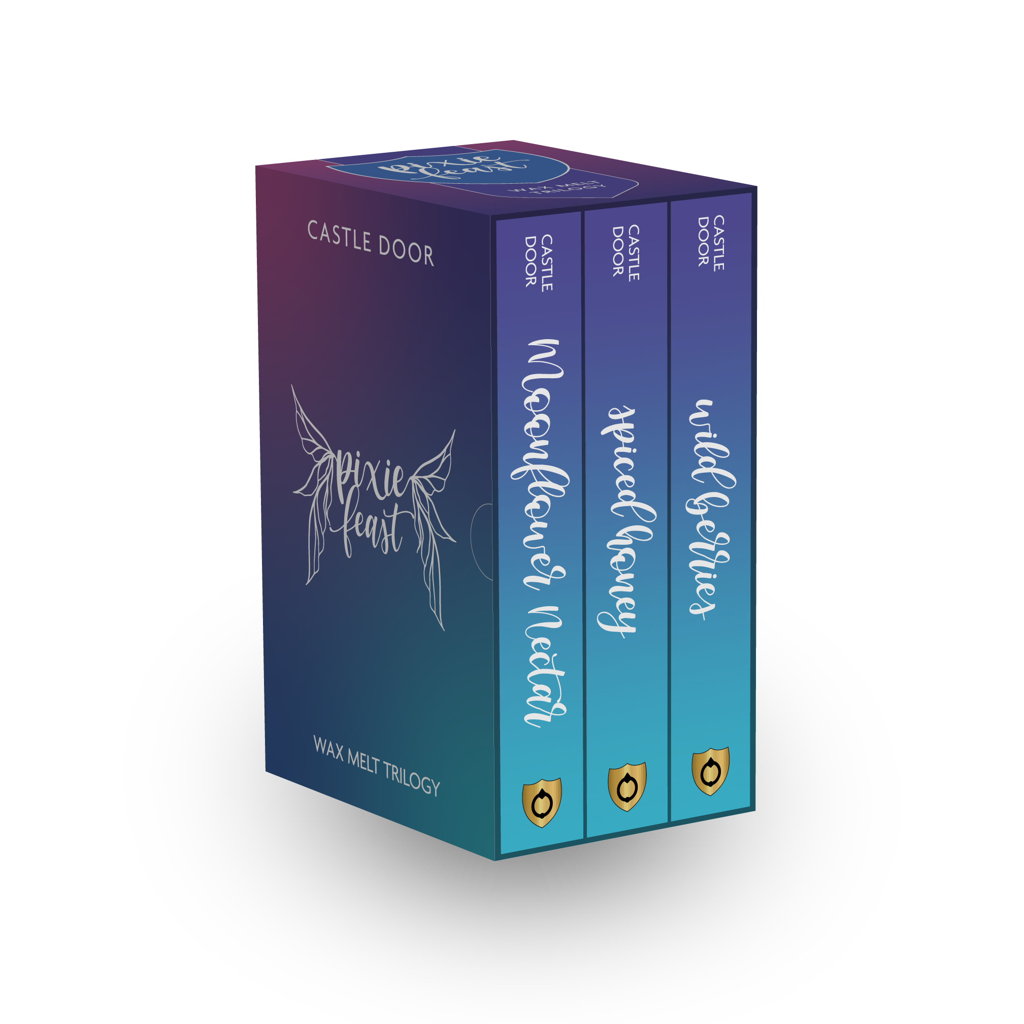 Castle Door - Wholesale Wax Melt - Pixie Feast - Wax Melt Trilogy (Summer Scents)1