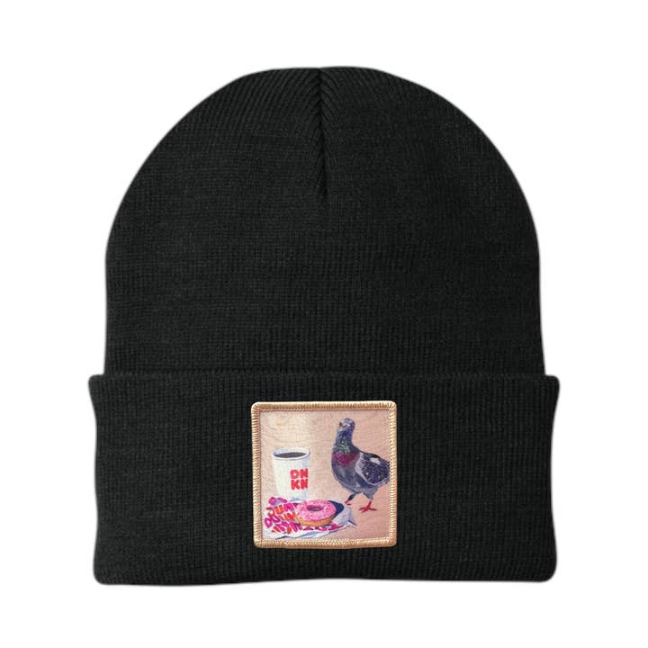FLYN - Wholesale Beanie - Unisex - Pigeons Run On Donuts Beanie