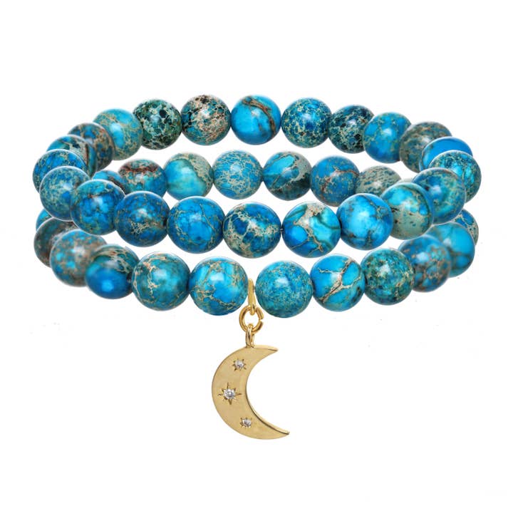 To The Moon and Back Bracelets for wholesale by Rachel Reinhardt