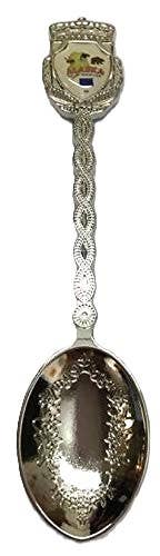7 Star - Wholesale Kitchen Spoon - Alaska Jumbo Souvenir Collectible Spoon 4.5" Long 0