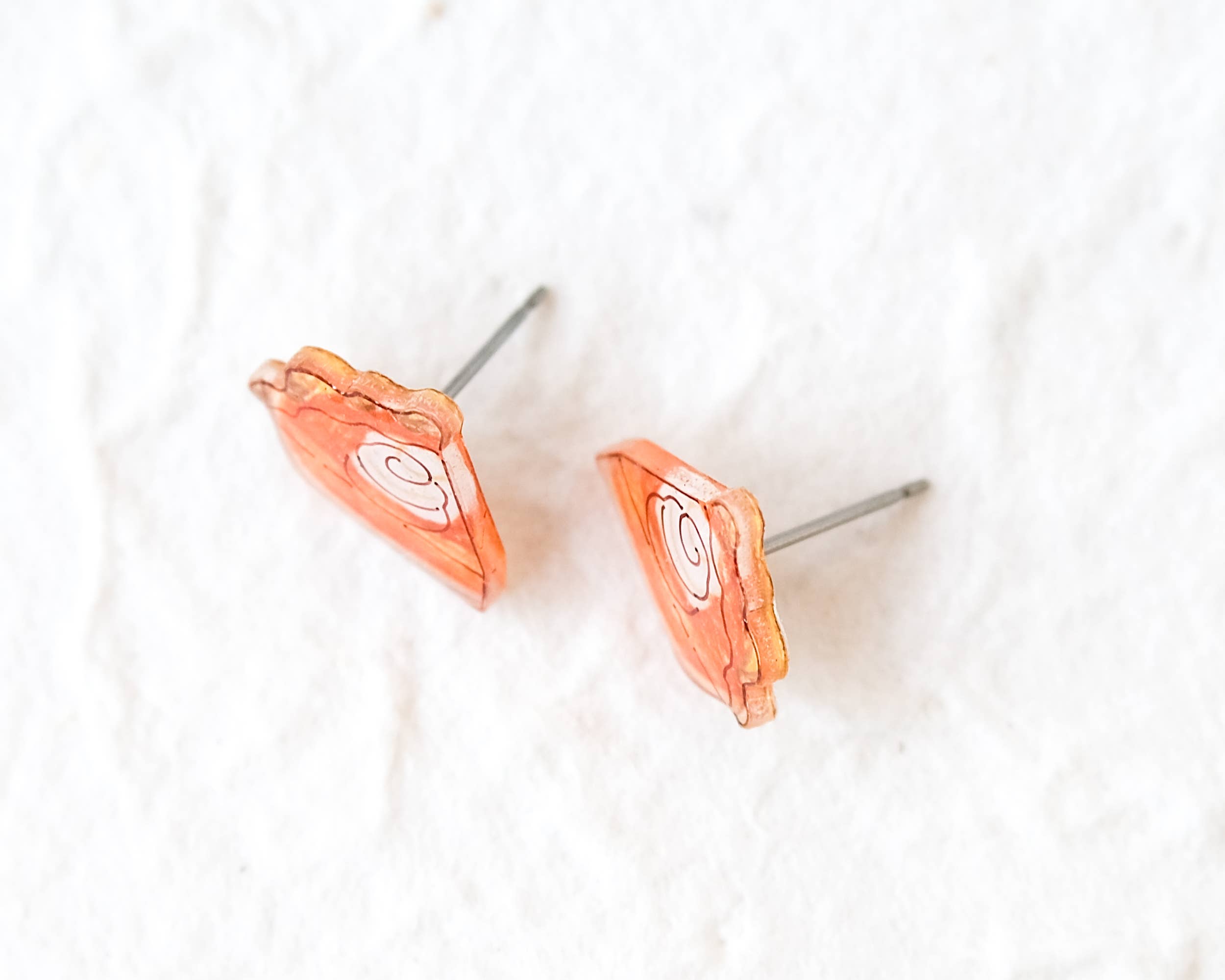 Poptone Co. - Wholesale Stud/Post Earrings - Pumpkin Pie Thanksgiving Stud Earrings4