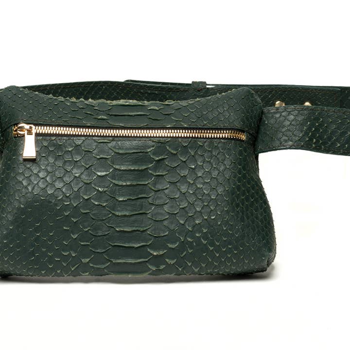Faux Python Waist Pack for wholesale by Rivers Eight