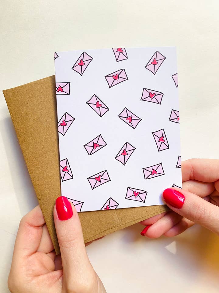 Carta de Amor Cartão Giro Dia dos Namorados por atacado de Five Dot Post