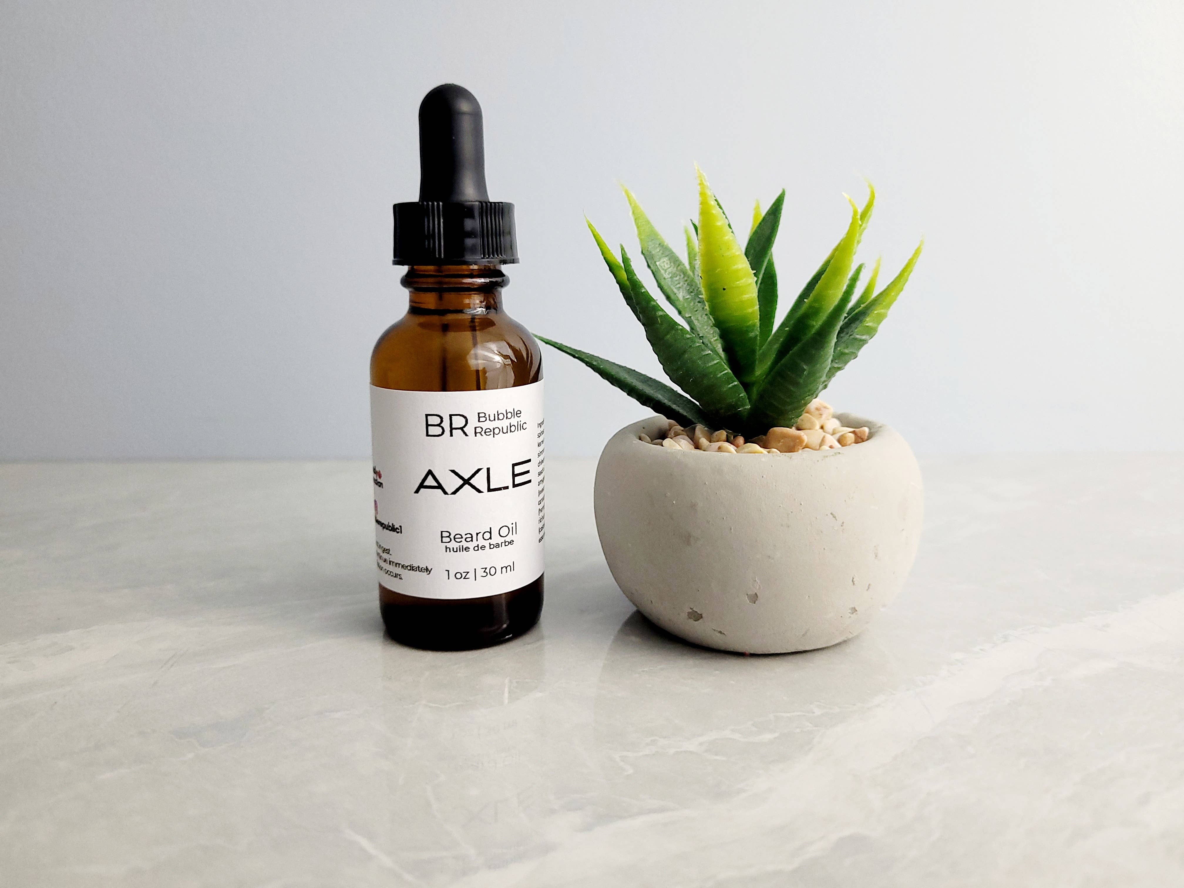 Bubble Republic - Wholesale Beard Styling Product - Axle Beard Oil1