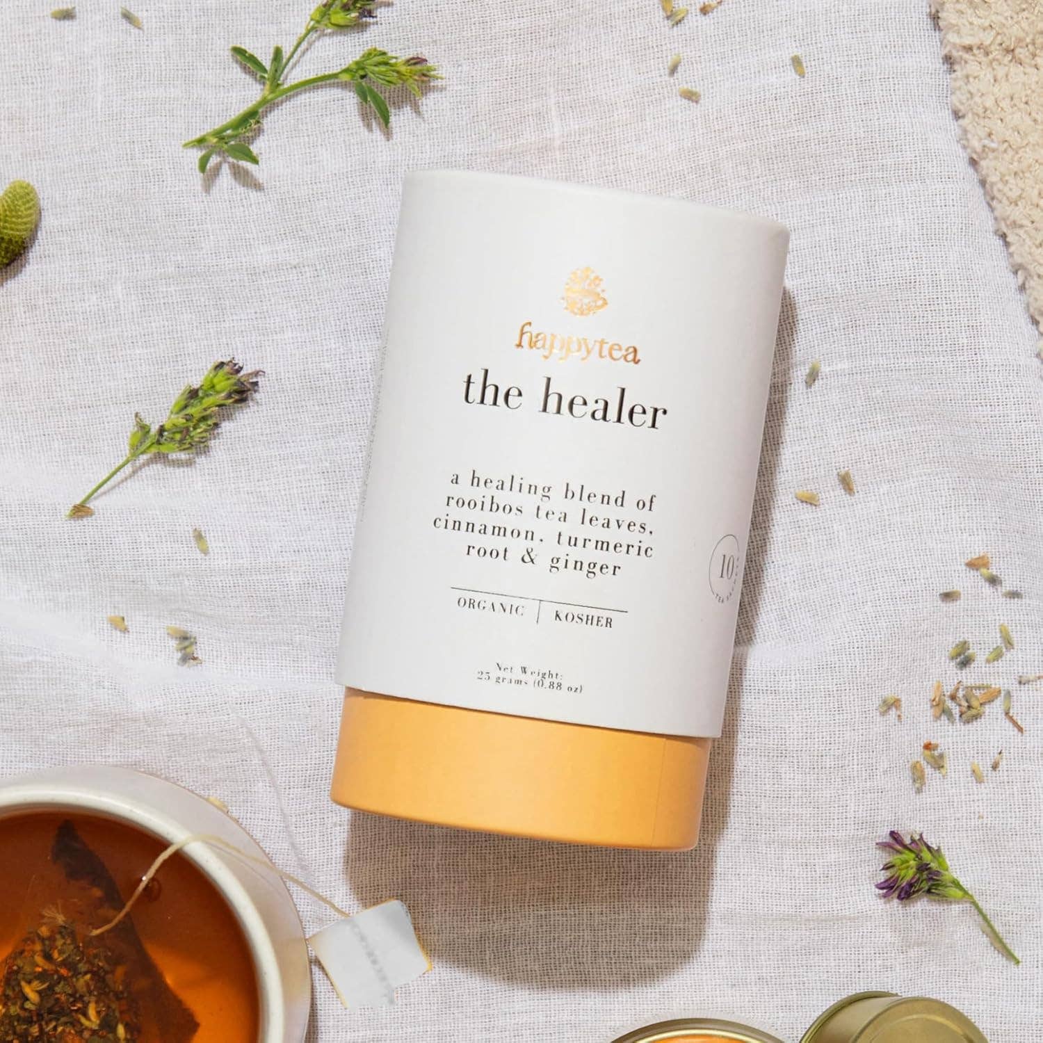 Unboxme - Wholesale Health/Detox Tea - The Healer Tea By Happytea - Organic Rooibos Ginger Tea1