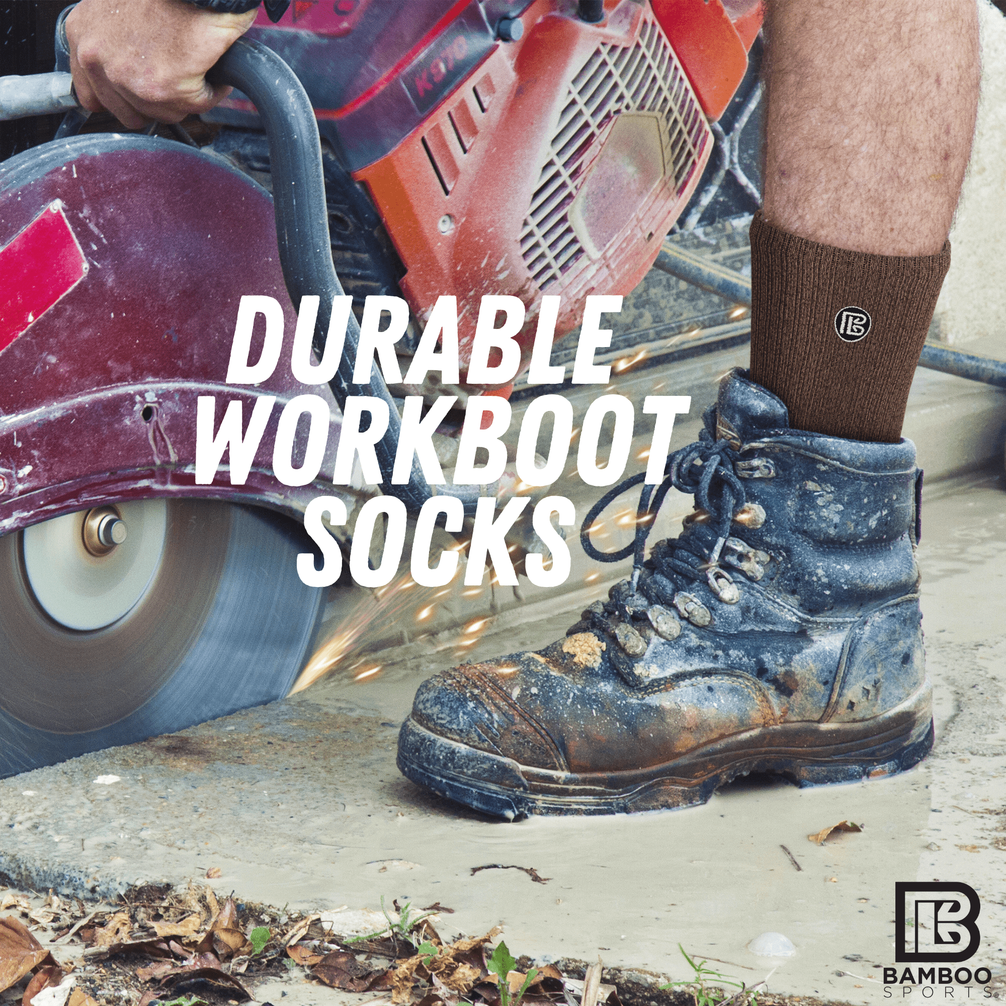 Bamboo Sports - Vendita all'ingrosso Calzini - Uomo - Calzini Premium Bamboo Rayon Crew3