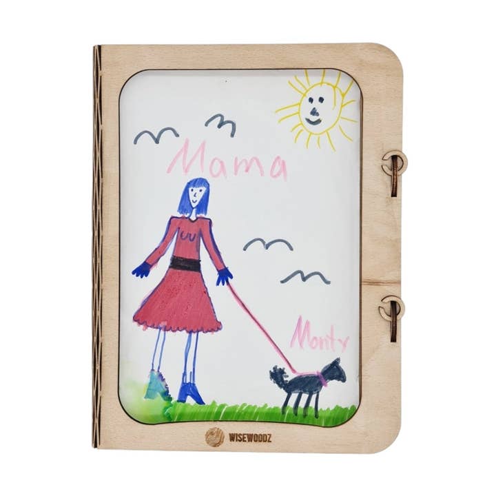 Wisewoodz children's art folder for wholesale by wisewoodz