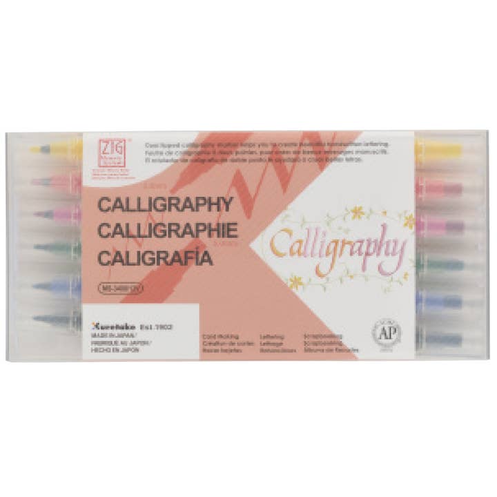 ProFolio - Wholesale Marker - ZIG Memory System Calligraphy Marker Sets
