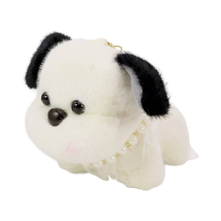 ASSORTED Posh Cute Puppy Dog Fuzzy Stuffed Key Chain for wholesale on Faire1