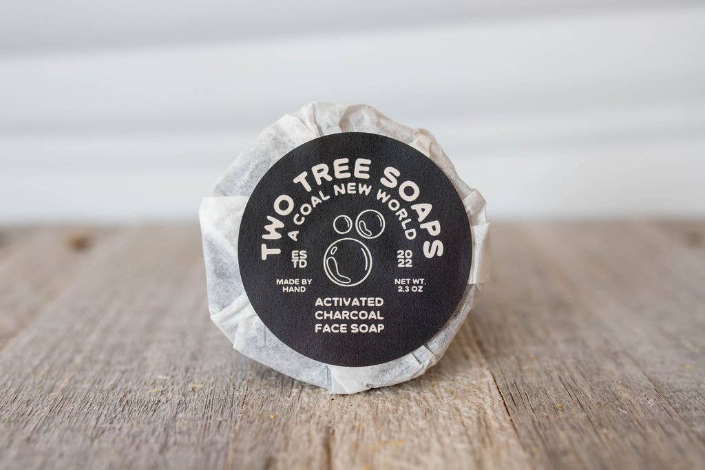 Two Tree Soaps - Wholesale Facial Cleanser - Activated Charcoal Face Soap4