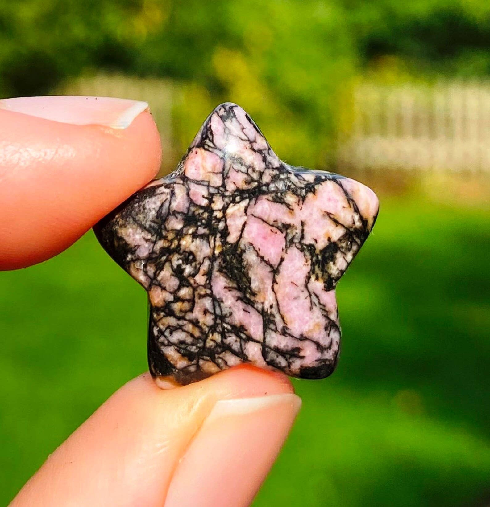 Elf Kendal Hippies - Wholesale Spiritual Stone/Crystal - Crystal star 20mm gemstone star mixed gemstones star by elf9