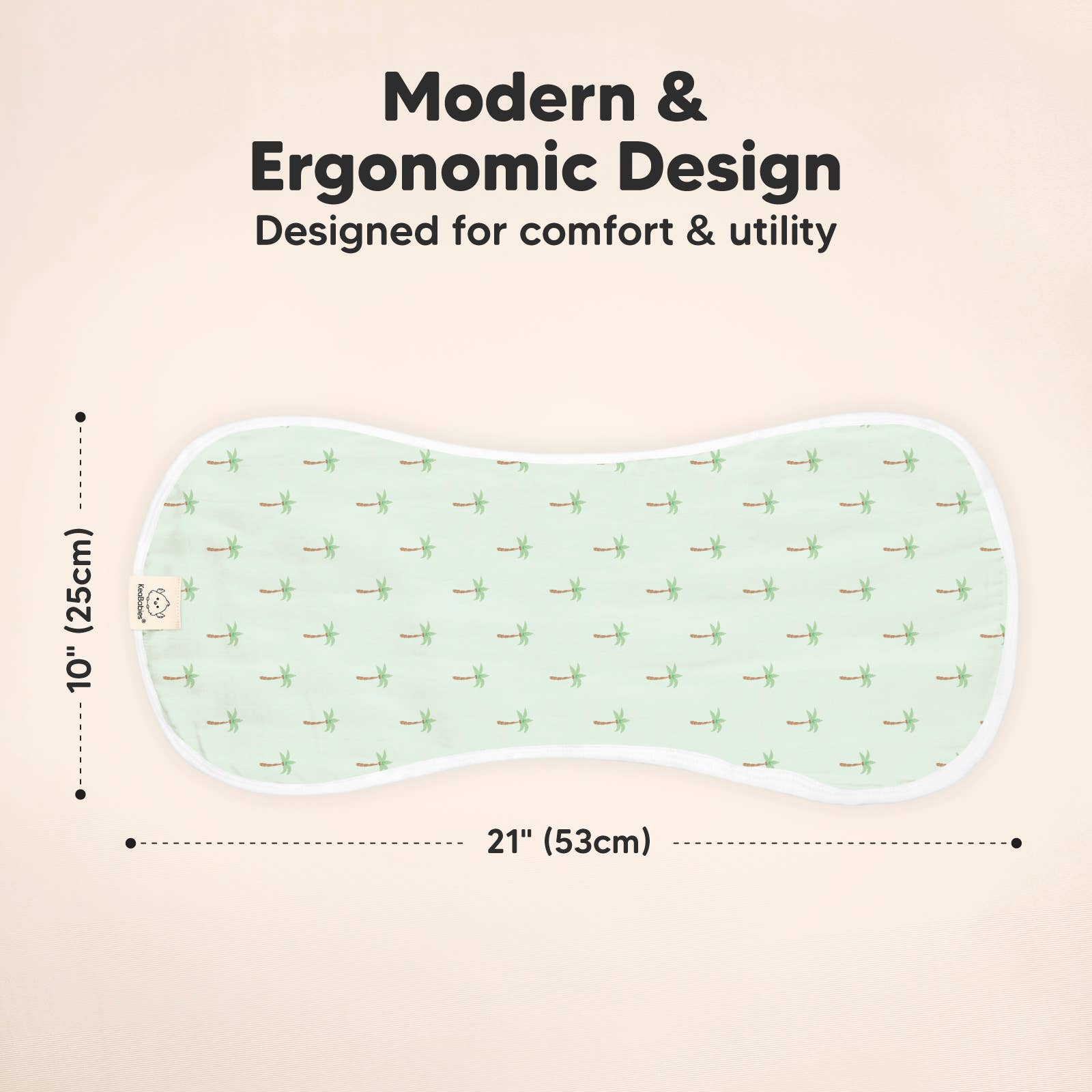 Roarsome KeaBabies 5-Pack Softe Burp Cloths for wholesale on Faire1