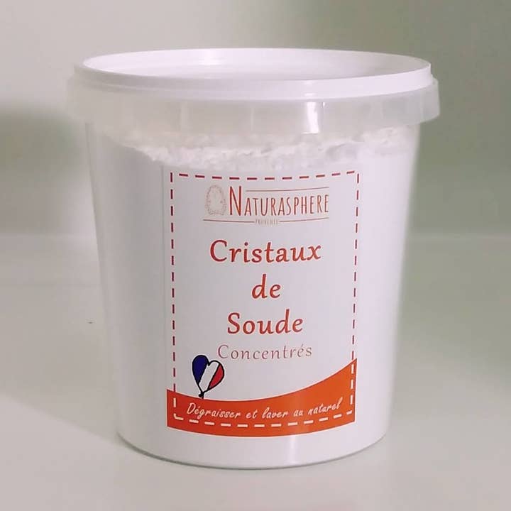 Soda Crystals 700 g jar - reused jars 🔄 for wholesale by eurl aca