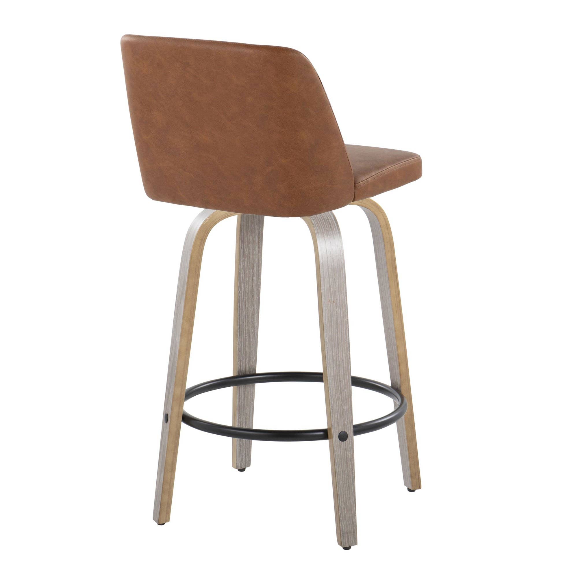 LumiSource and Grandview Gallery - Wholesale Stool - Toriano 26" Fixed Height Counter Stool Q - Set of 253