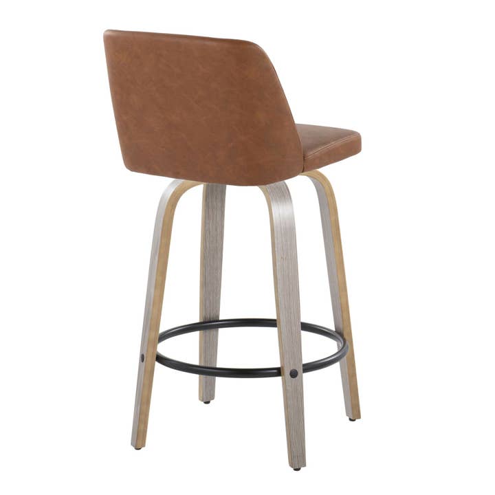 LumiSource and Grandview Gallery - Wholesale Stool - Toriano 26" Fixed Height Counter Stool Q - Set of 253