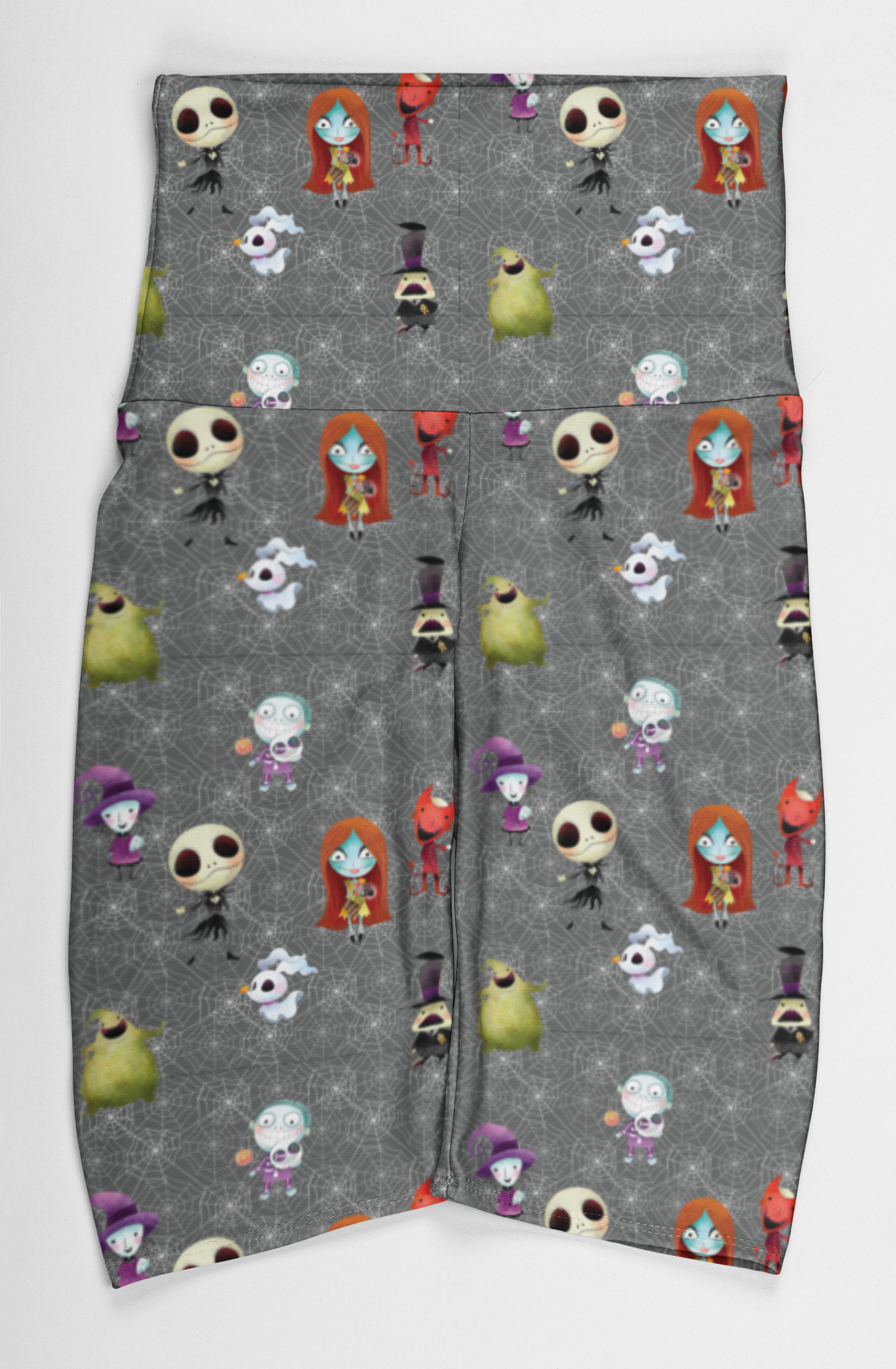 Beautifully Unique® Bootique - Vente Short de sport – femme - Shorts de cyclisme Halloweenie Town (Exclusif) - Shorts de vélo vibrants de haute qualité faits à la main4