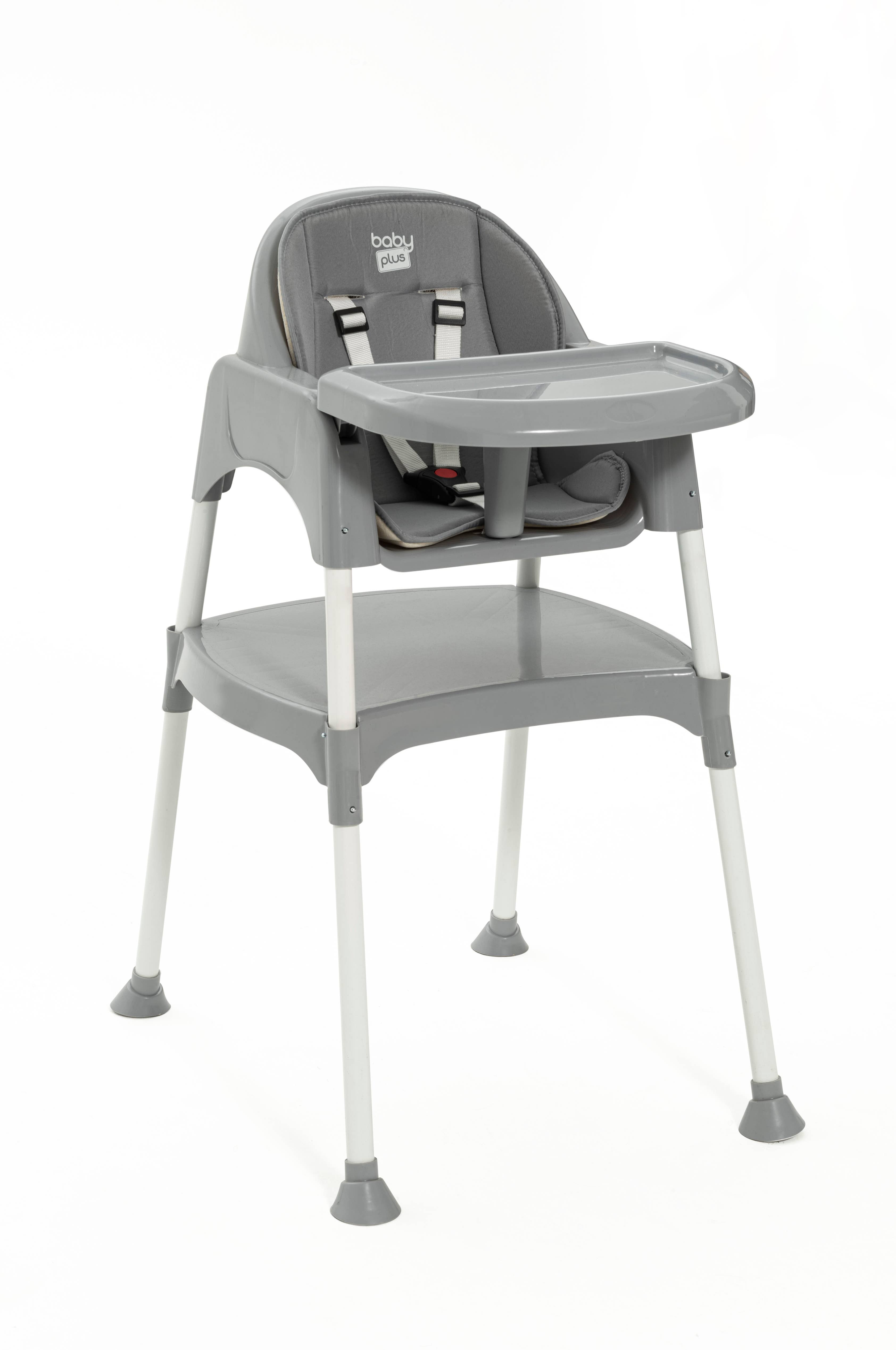 Beyaz Tuna Bebek Baby Plus Multi High Chair With Tray - Grey for wholesale on Faire0