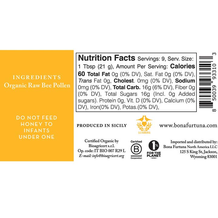 Bona Furtuna - Wholesale Honey - Organic Bee Pollen3