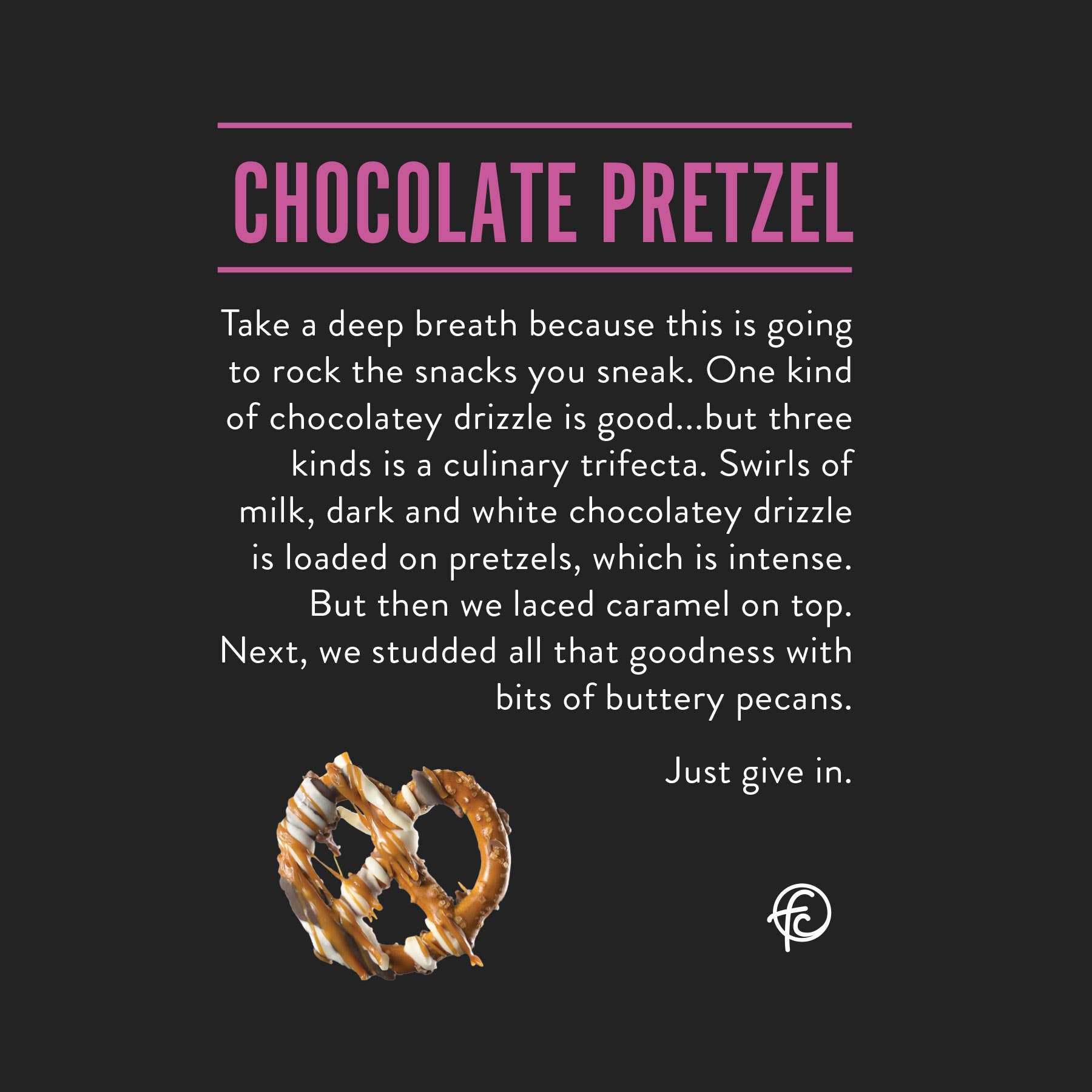Funky Chunky - Wholesale Pretzels - Chocolate Pretzel | Chocolate Pretzels | 5-ounce Bags 6