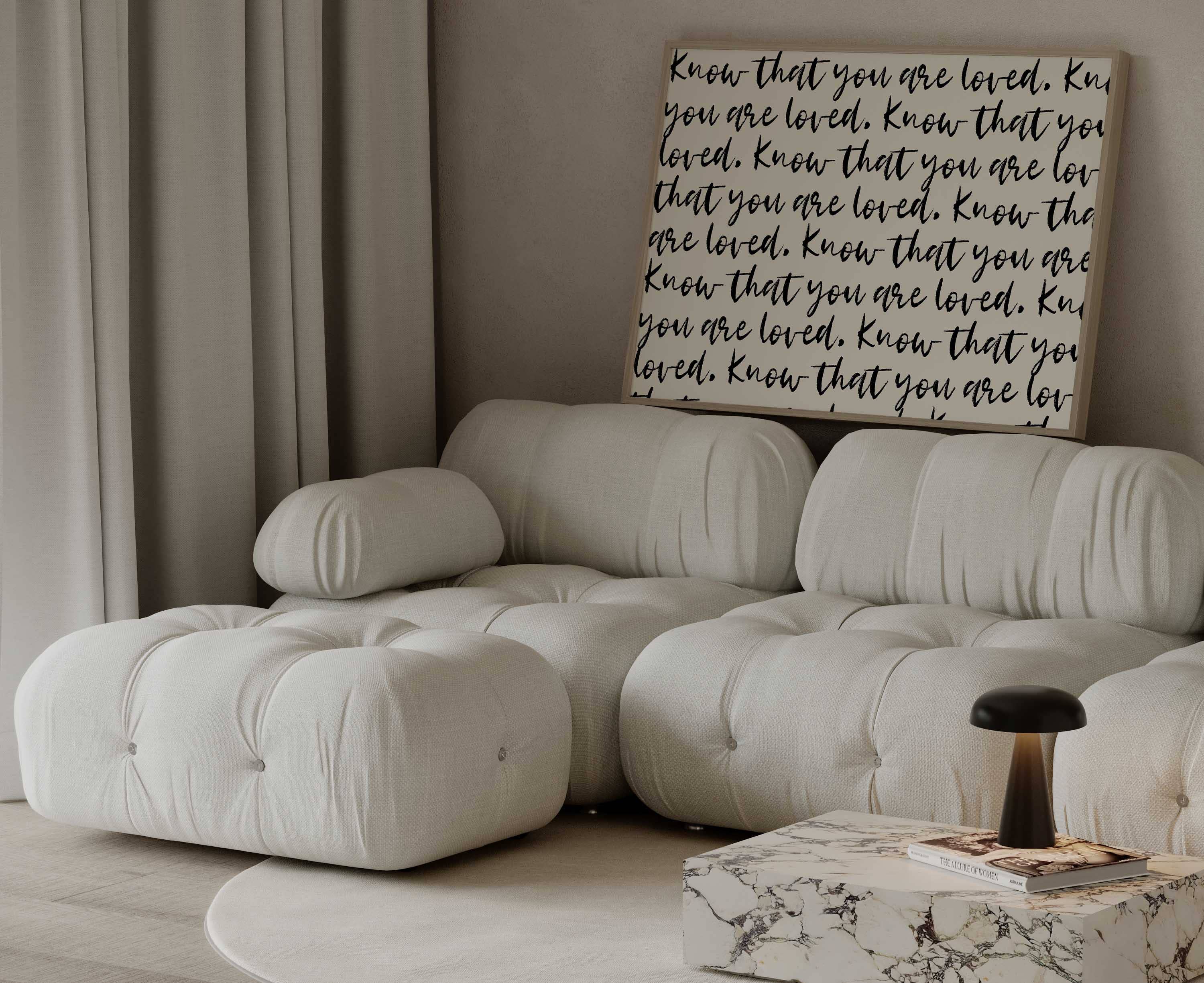 D'LUXE PRINTS - Wholesale Art Print - Know That You Are Loved Script Print14