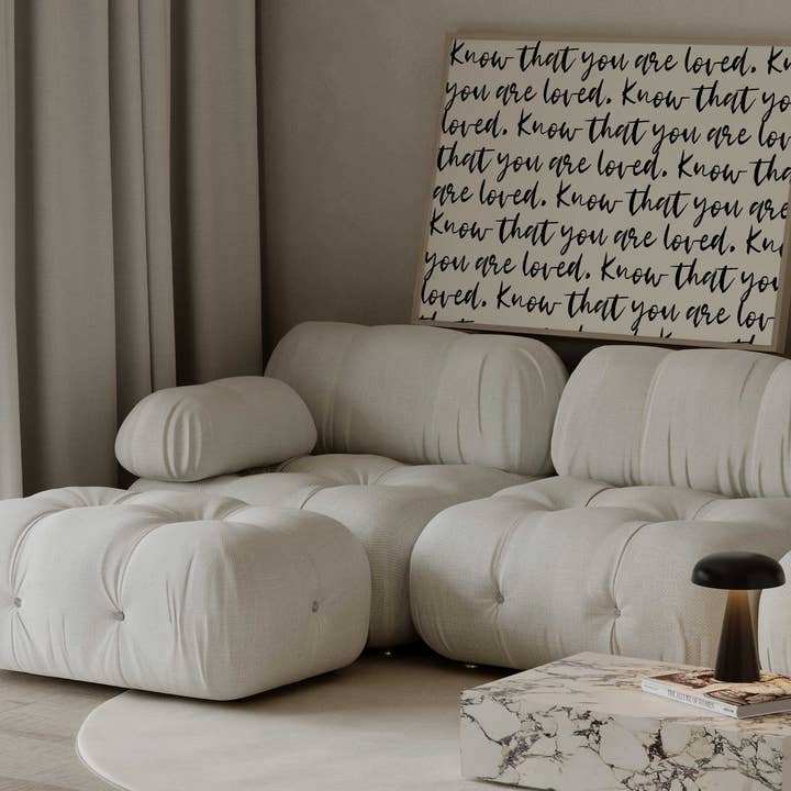 D'LUXE PRINTS - Wholesale Art Print - Know That You Are Loved Script Print14