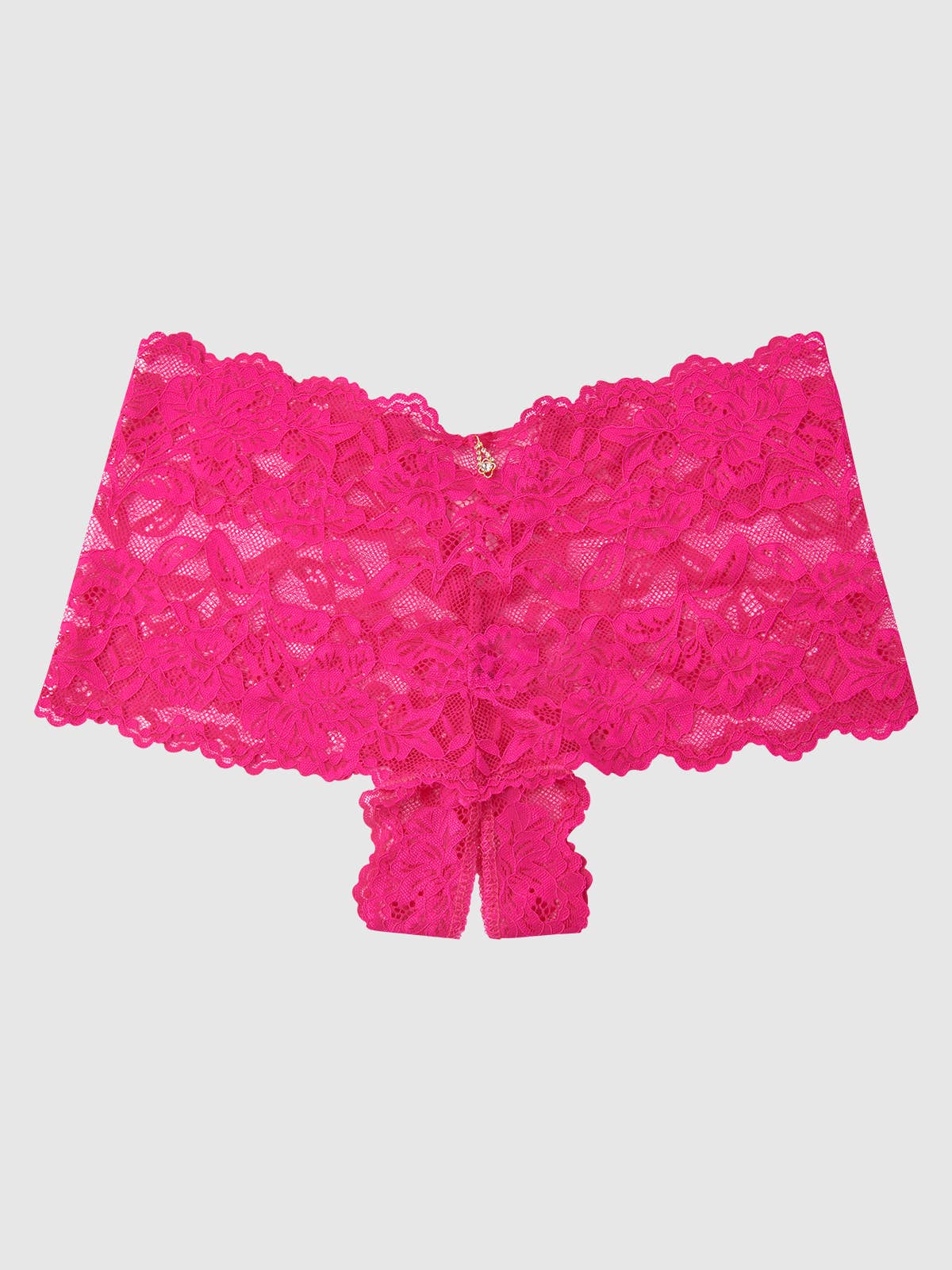 House of Desire - Wholesale Underwear - Women's - BELLA LACE CROTCHLESS CHEEKY7