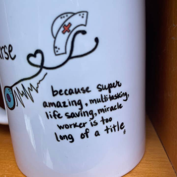 Back Bay Designs – wholesale Kaffekoppar – Sjuksköterska mugg