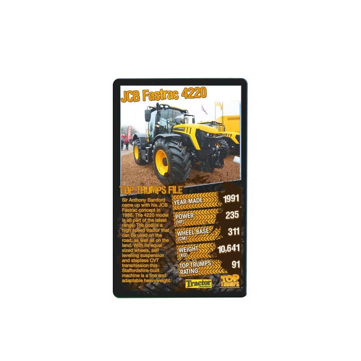 Top Trumps USA, Inc. - Wholesale Card Game - Tractors Top Trumps Card Game