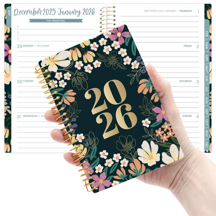 bloom daily planners - Wholesale Planner - 2026 Pocket Planner, 4" x 6"11