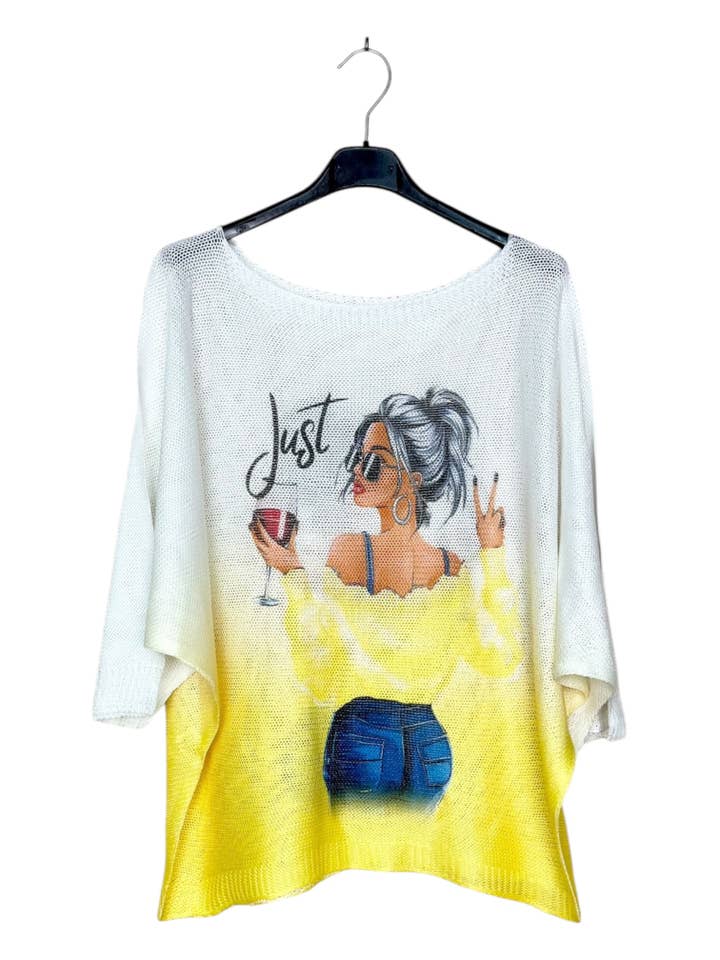 CX 2234-03 - Knit Top - Women's Print for wholesale by Lucky Nana