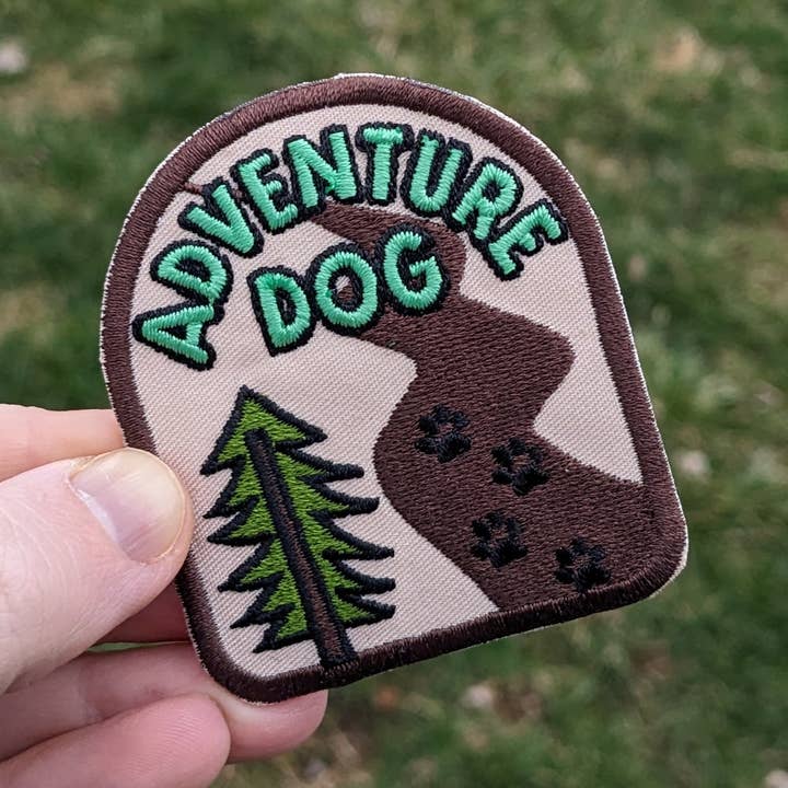 Adventure Dog Iron On Patch for Dogs and other Purchase Wholesale scouts honor. Free Returns & Net 60 Terms on Faire trending on Faire.