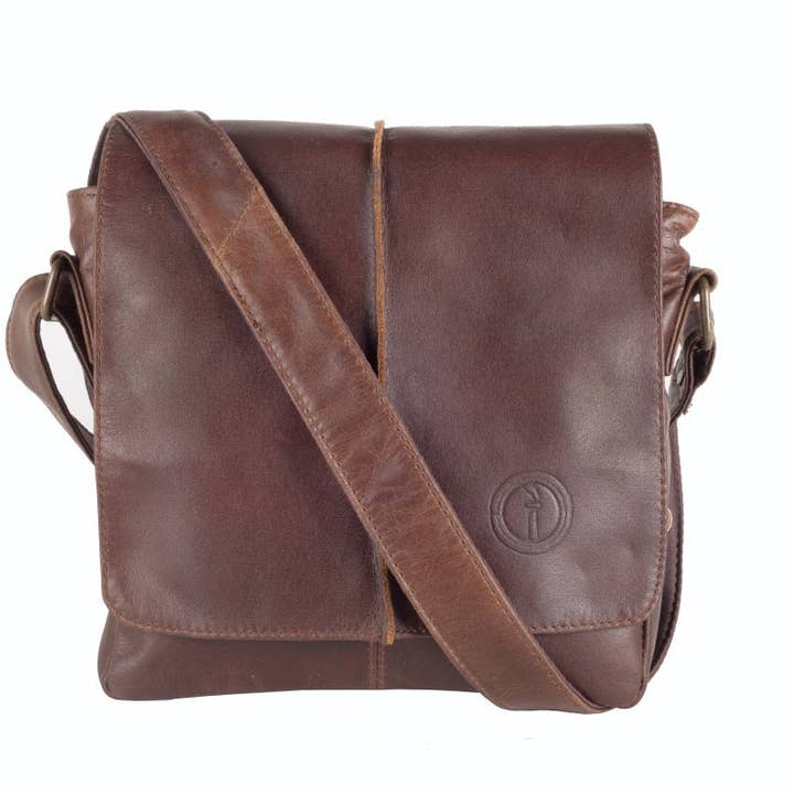 Men's Gifts Australia - Wholesale Messenger Bag - Unisex - Leather Messenger Bag-Wanderer -Regular