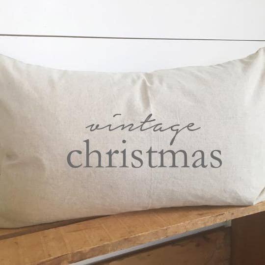 Federa per cuscino natalizio vintage. per la vendita all'ingrosso da parte di Design District Co