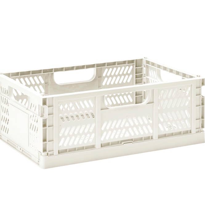 3 Sprouts - Wholesale Storage Bin - Modern Folding Crate - Medium
