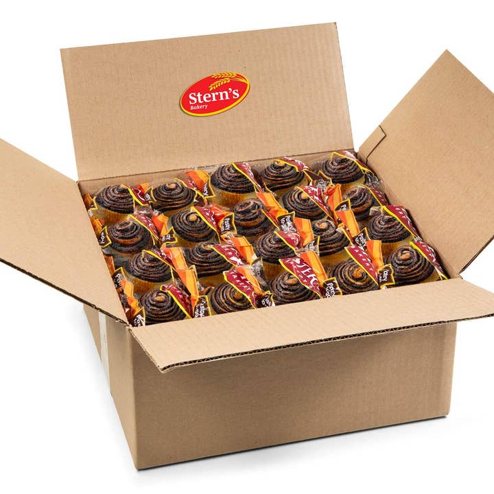 Chocolate Rolls 80 Individually Wrapped - Stern’s Bakery for wholesale by Stern's Online