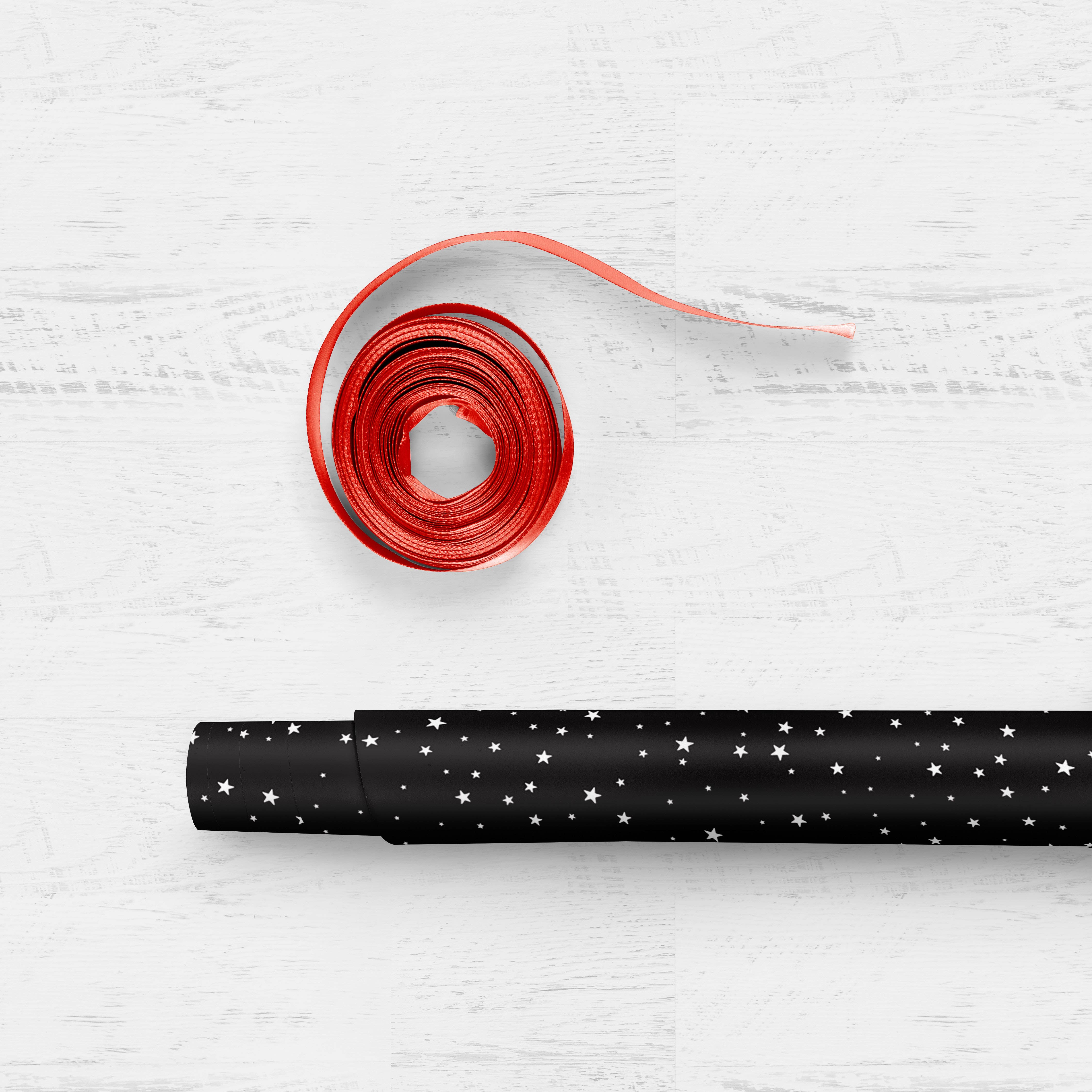 MELLOWWORKS - Wholesale Wrapping Paper Roll - STARRY NIGHT Gift Wrap (ROLL)3