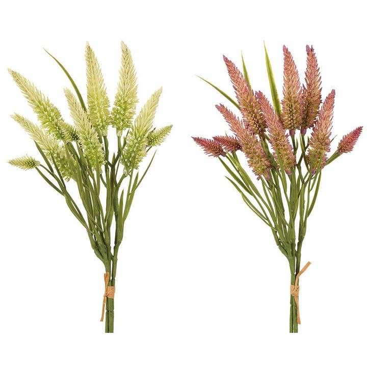 Artificial Narrow Leaved Clover Flower Bundle - 2 colors for wholesale by Will's Company