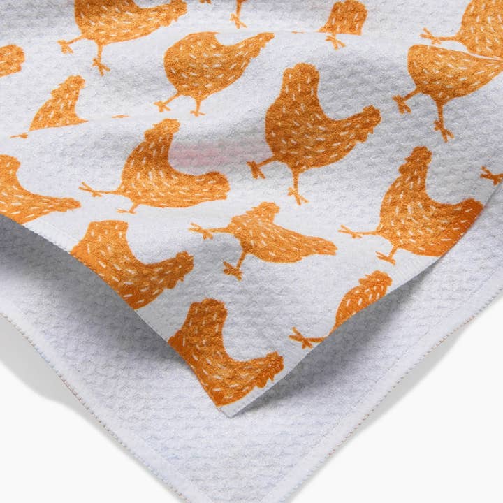 Geometry - Wholesale Tea Towel - Fun Spring Chicks Tea Towel