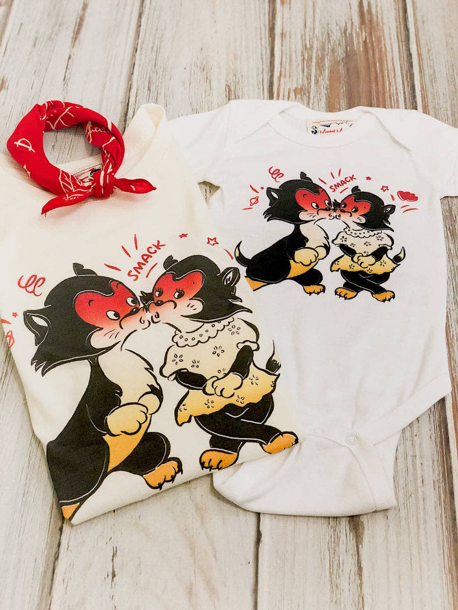 Mischief Made - Vente T-shirt à imprimés – femme - Frappe ! T-shirt ajusté en ivoire7