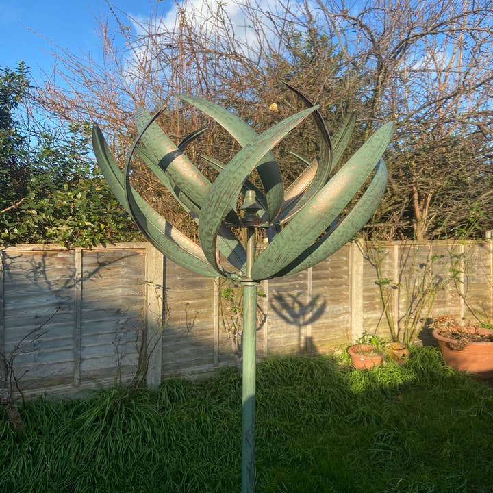 Marissa's Gifts - Wholesale Wind Spinner - Burghley garden wind sculpture spinner bronze