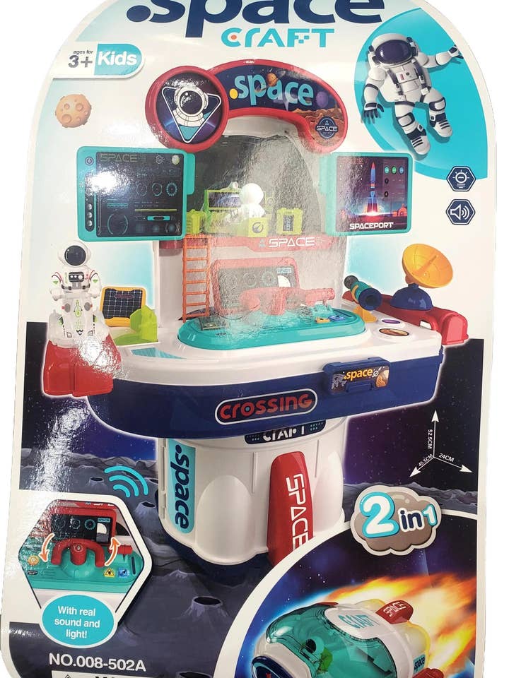 Space Craft Luggage Playset for wholesale by Family 8 Toy Company